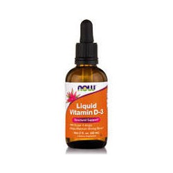 NOW VITAMIN D-3 LIQUID 400IU 60ML