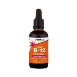 NOW VITAMIN Β12 COMPLEX LIQUID 59ML