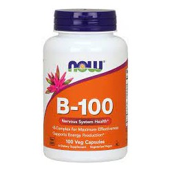 NOW VITAMIN B-100 COMPLEX 100CAPS