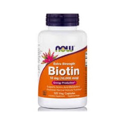 NOW BIOTIN 10MG (10000MCG) 120VCAPS