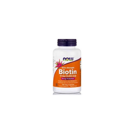 NOW BIOTIN 10MG (10000MCG) 120VCAPS