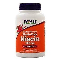 NOW NIACIN FLUSH FREE 500MG 90VCAPS