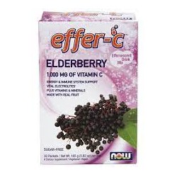 NOW EFFER-C ELDEBERRY 30PACKS