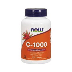 NOW VITAMIN C-1000 SUSTAINED RELEASE 100TABS