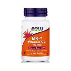 NOW MK-7 VITAMIN K-2 100MCG 60VCAPS