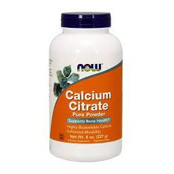 NOW CALCIUM CITRATE PURE POWDER 227G