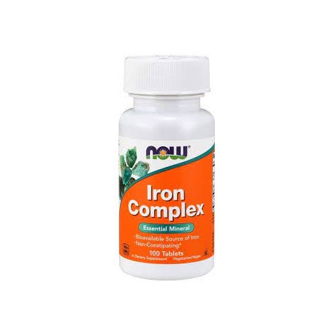 NOW IRON COMPLEX 100TABS