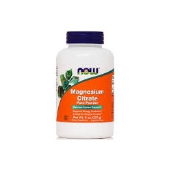 NOW MAGNESIUM CITRATE PURE POWDER 227G