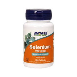 NOW SELENIUM 100MCG 100TABS