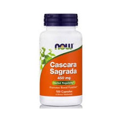 NOW CASCARA SAGRADA 450MG 100CAPS