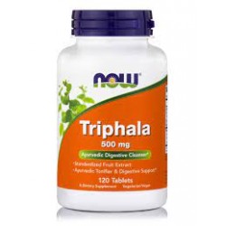 NOW TRIPHALA 500MG 120CAPS