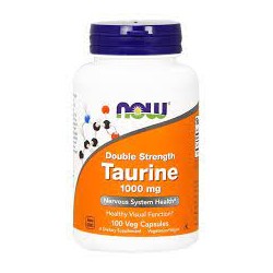 NOW TAURINE 1000MG 100CAPS