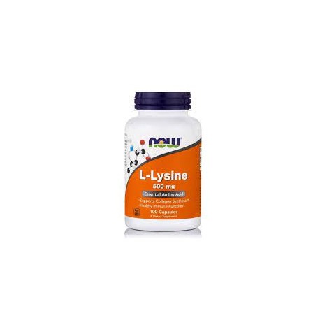 NOW L-LYSINE 500MG 100CAPS