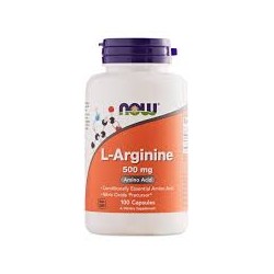 NOW L-ARGININE 500MG 100CAPS