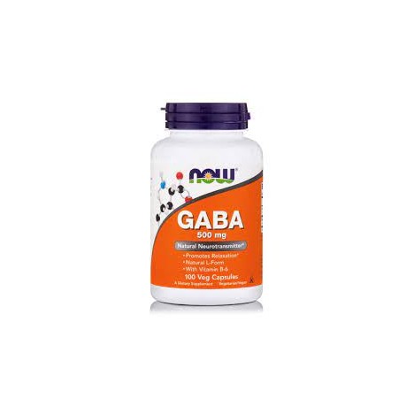 NOW GABA 500MG 100CAPS