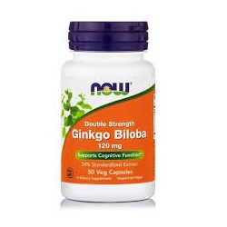 NOW GINKGO BILOBA 120MG 50VCAPS