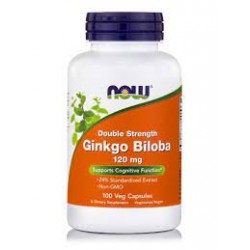 NOW GINKGO BILOBA 120MG 100VCAPS