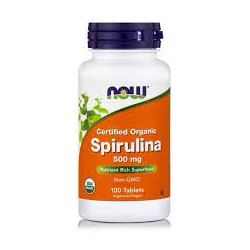 NOW SPIRULINA 500MG 100TABS