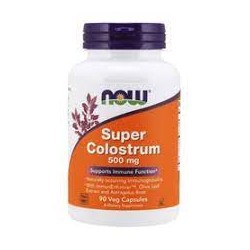 NOW SUPER COLOSTRUM 500MG 90CAPS