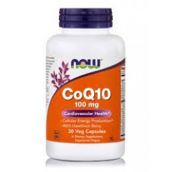 NOW CO-Q10 100MG 30CAPS