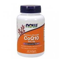 NOW CO-Q10 600MG 60SOFTGELS