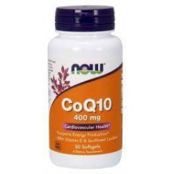 NOW CO-Q10 400MG 30SOFTGELS