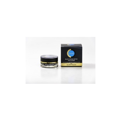 OLIVE TOUCH BLACK CAVIAR DETOX FACE SCRUB 15ML