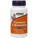 NOW TURMERIC & BROMELAIN 300/150MG 90VCAPS