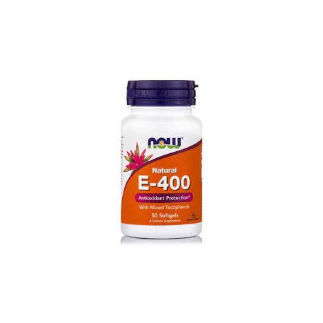 NOW VITAMIN E-400IU 50SOFTGELS