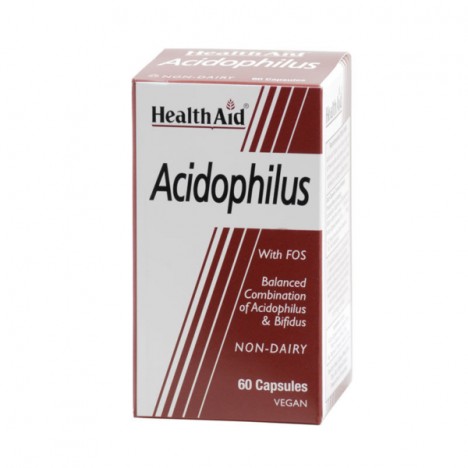 HEALTH AID BALANCED ACIDOPHILUS & BIFIDUS 60CAPS