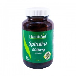 HEALTH AID SPIRULINA 500MG 60TABS