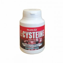 HEALTH AID L-CYSTEINE 550MG 30TABS