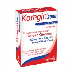 HEALTH AID KOREGIN 600MG 30CAPS