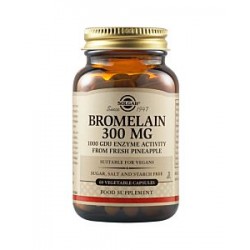 SOLGAR BROMELAIN 300MG 60CAPS