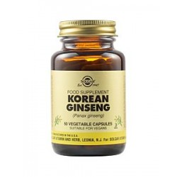 SOLGAR KOREAN GINSENG VEG CAPS 50S