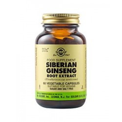 SOLGAR SFP SIBERIAN GINSENG EXTRACT VEG. CAPS 60S