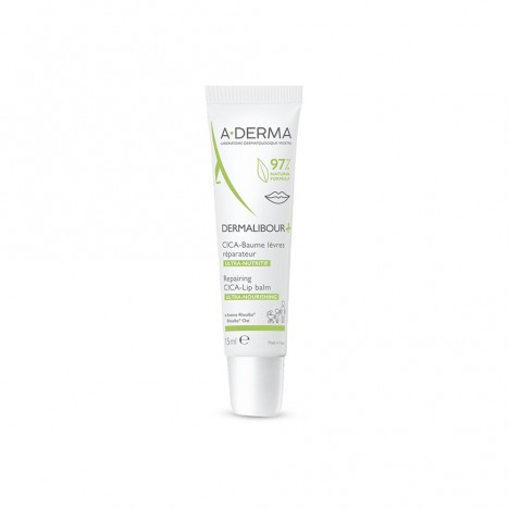 A DERMA DERMALIBOUR+ CICA-BAUME LEVRES 15 ML