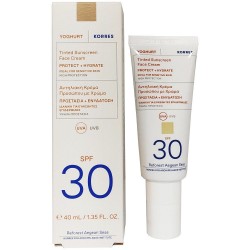 KORRES ΓΙΑΟΥΡΤΙ ΑΝΤΗΛΙΑΚΗ ΠΡΟΣΩΠΟΥ ΜΕ ΧΡΩΜΑ SPF30 40ML