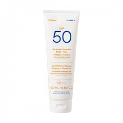 KORRES ΓΙΑΟΥΡΤΙ ΑΝΤΗΛΙΑΚΟ ΠΡΟΣΩΠΟΥ/ΣΩΜΑΤΟΣ SPF50 250ML