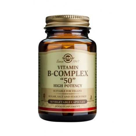 SOLGAR VITAMIN B-COMPLEX 50  50VEGICAPS