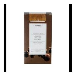 KORRES ARGAN OIL ADVANCED COLORANT 7.3 GOLDEN/HONEY BLONDE