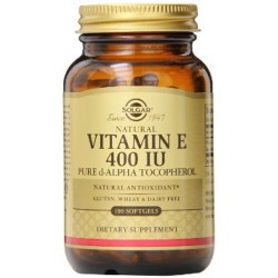 SOLGAR VITAMIN E 400IU 100SOFTGELS