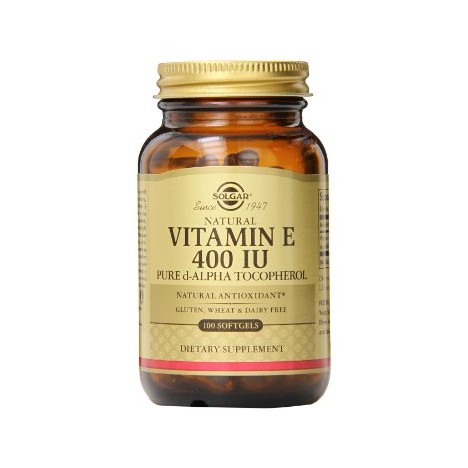 SOLGAR VITAMIN E 400IU 100SOFTGELS