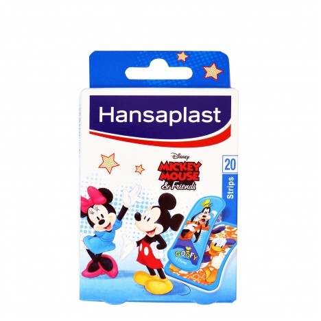 HANSAPLAST JUNIOR MICKEY & FRIENDS 20 STRIPS