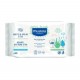 MUSTELA ORGANIC COTTON WIPES WITH WATER 60TEM