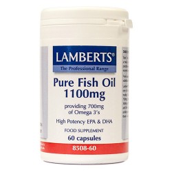 LAMBERTS PURE FISH OIL 1100MG 60CAPS