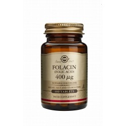 SOLGAR FOLACIN (FOLIC ACID) 400MG TABS 100S