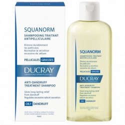 DUCRAY SQUANORM SHAMPOO PELLICULES ΛΙΠΑΡΗ ΠΙΤΥΡΙΔΑ 200ML