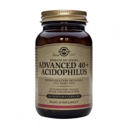 SOLGAR ADVANCED 40+ ACIDOPHILUS 60CAPS