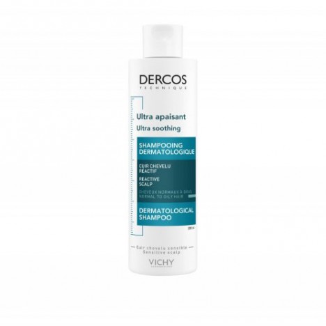 VICHY DERCOS ULTRA SOOTHING NORMAL-OILY HAIR 200ML